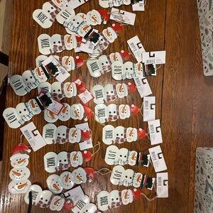 Festive Snowman Garland